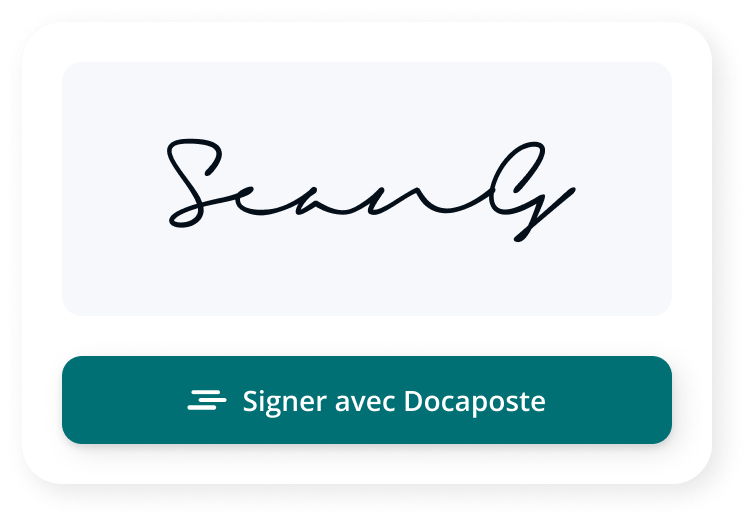 Signature électronique